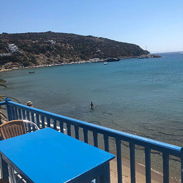Appartement 1 - Balcon avec vue sur la mer