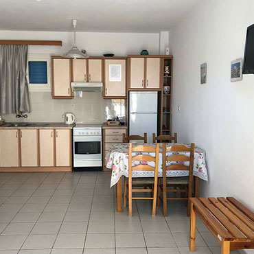 Appartement 2 - La cuisine de l'appartement